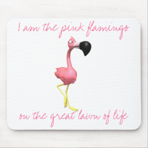 Flamingo cor-de-rosa Mousepad