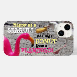 Flamingo, cor-de-rosa, Rosquinha de Seagull, Humor