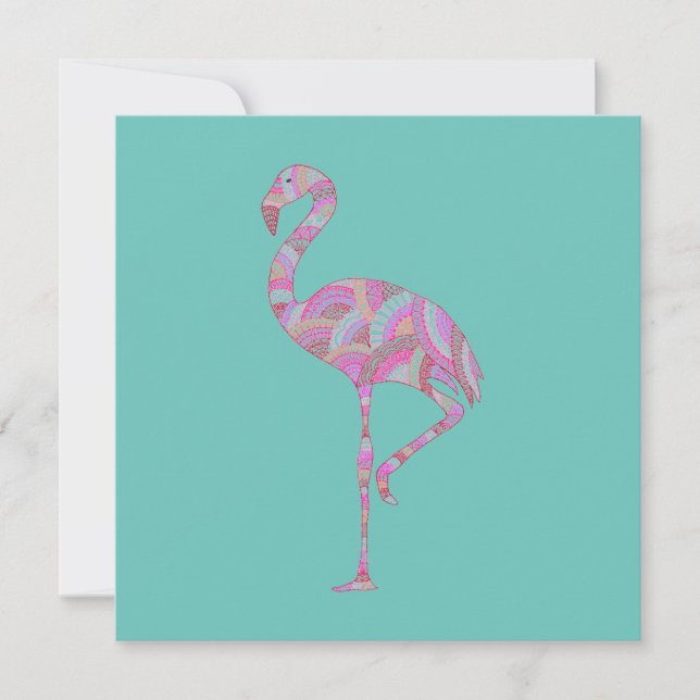 Flamingo Doodle (Frente)