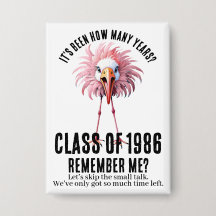 Flamingo Engraçado Personalizado Reunião de Turma 