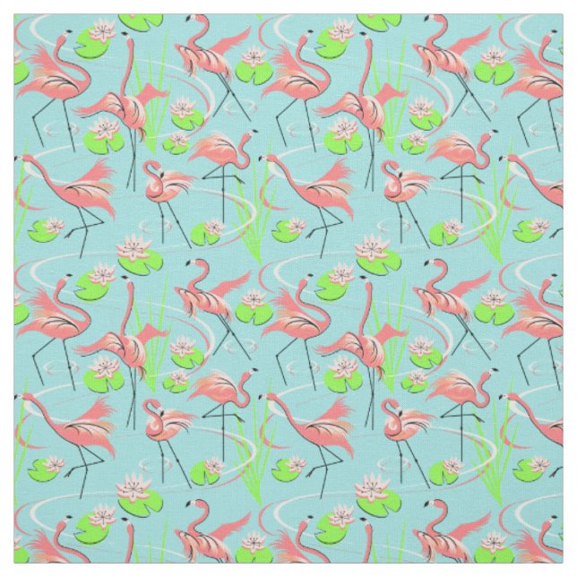 Flamingo Fandango Pequeno tecido (Modelo)