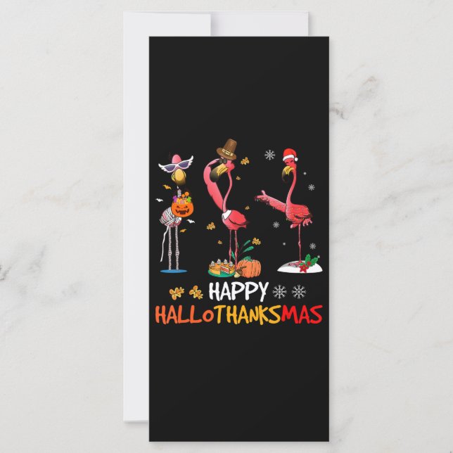 Flamingo | Flamingo Happy HalloThanksmas (Frente)