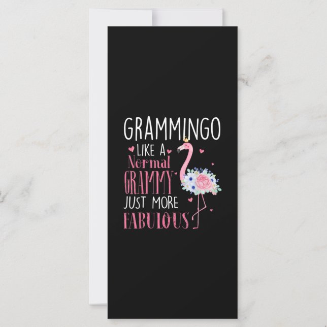 Flamingo Grammingo Como Um Grammy Normal Engraçado (Frente)