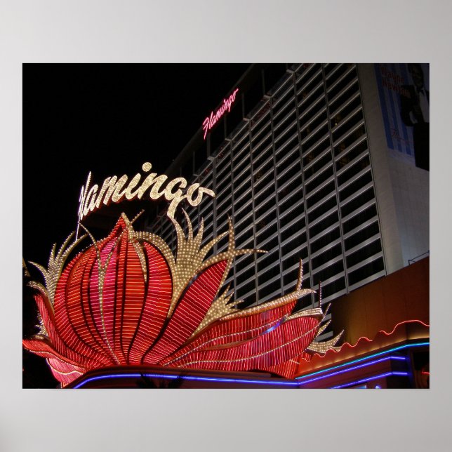 Flamingo Las Vegas Poster (Frente)