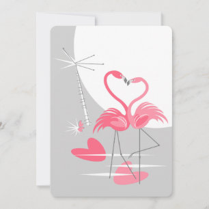 Flamingo Love Large Moon texto vertical