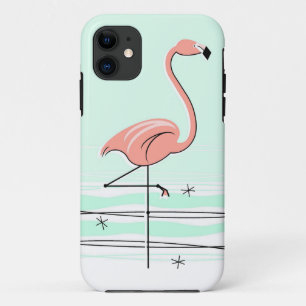 Flamingo Ocean Aqua capas de iphone