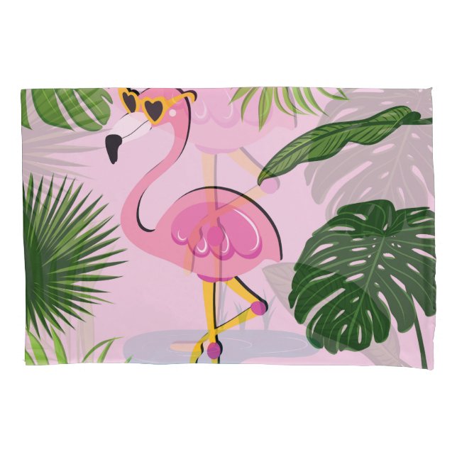 Flamingo Palm Sai Design Tropical (Frente)
