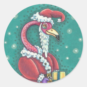 FLAMINGO PAPAI NOEL DO ROSA QUENTE, ETIQUETA DO
