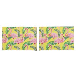 Flamingo Pattern Travesseiro Case