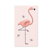 Flamingo Pink cartão de visita