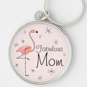 Flamingo Pink "Fabulosa Mãe", prêmio de chaveiro