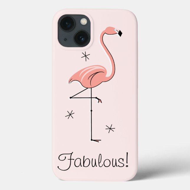 Flamingo Pink 'Fabuloso!' Mini caso do iPad (Verso)
