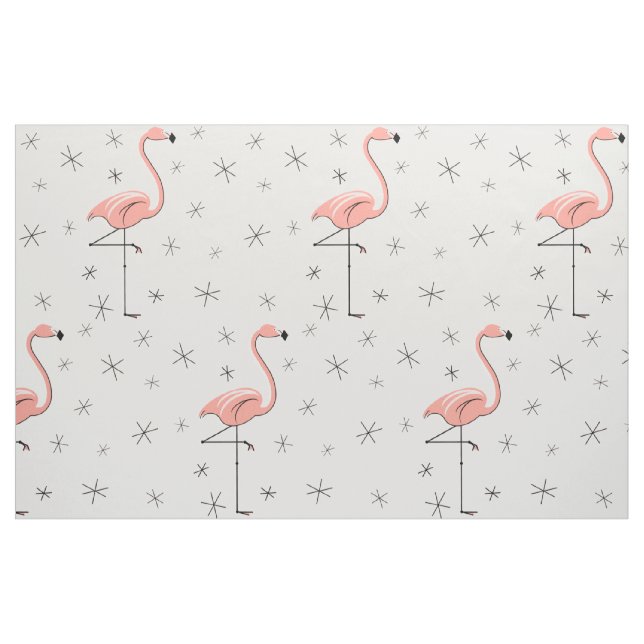 Flamingo Pink Grande tecido (Fat Quarter)