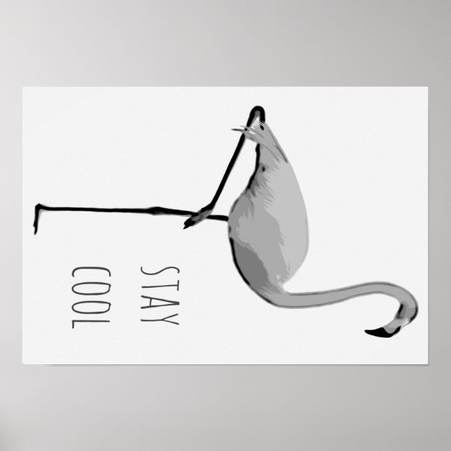 Flamingo Poster nº 2 (Frente)