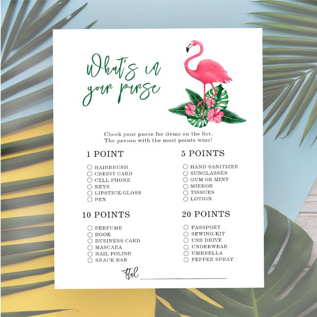 flamingo rosa - O que há no chá de fraldas da bols (Criador carregado)