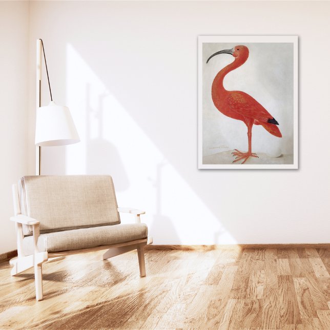 Flamingo - Vintage Fine Art Poster (Criador carregado)