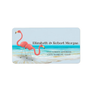 Flamingos Apaixonados, Etiqueta De Casamento De Pr