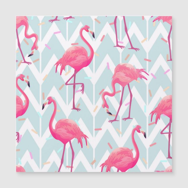 Flamingos - Cinza De Luz: Tropical Vintage. (Frente)