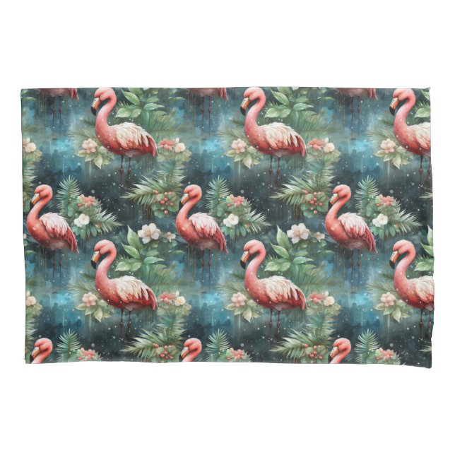 Flamingos de Natal com loira (Frente-Esquerda)