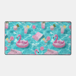 FLAMINGOS ROSA, TOALHAS DE PRAIA E BEBIDAS