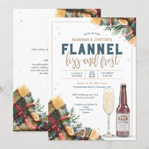 Flannel Fizz e Casal Frost Convite para Chás