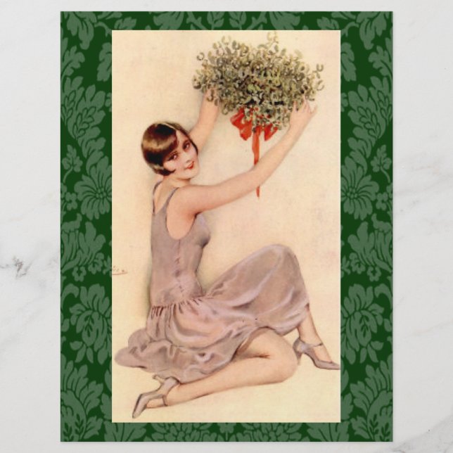 Flapper com Mistletoe (Frente)