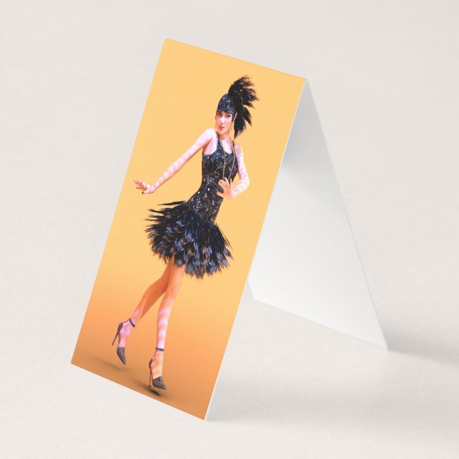 Flapper Dancing Vintage (Frente)