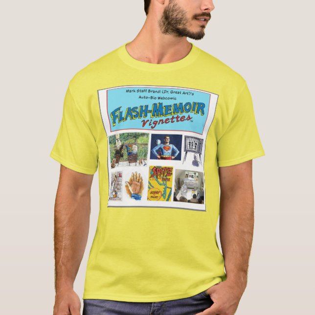 Flash Memoir Vignettes T-Shirt (Frente)