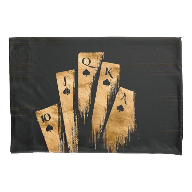 Flash Real - Preto E Dourado (Frente)