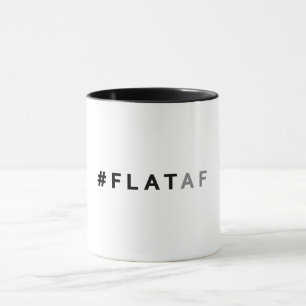 #flataf liso da caneca de café   da terra