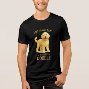 Flauffy Friend Forever - Camisa Gráfica Goldendood