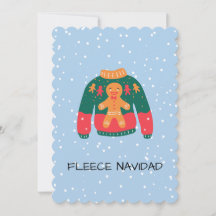 Fleece Navidad - Engraçado Design de doce de Natal