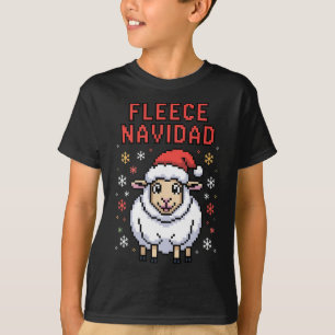 Fleece Navidad Febre Suéter Engraçado Ovelha de Na