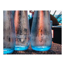 Fleetwoods mesa água garrafas de água poster