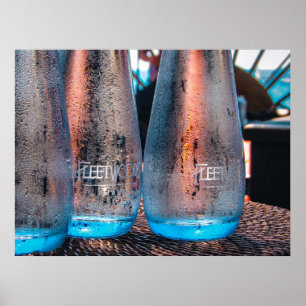 Fleetwoods mesa água garrafas de água poster