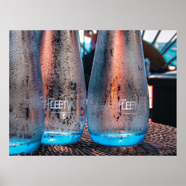 Fleetwoods mesa água garrafas de água poster (Frente)