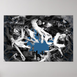 Flesh Tornado Wall Art Impressão Poster aranha