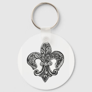 Fleur de Lis Chaveiro