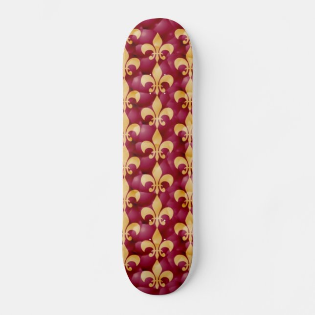 Fleur de Lis Skateboard (Frente)