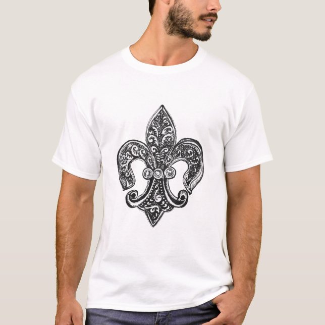Fleur de lis T-Shirt (Frente)