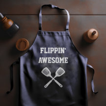 Flippin Incrível Spatula Engraçado Marinho Azul