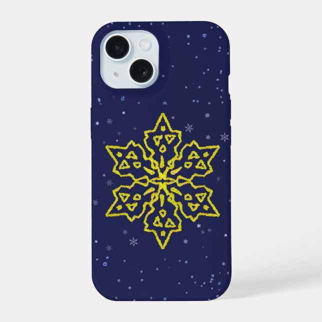 Floco de Neve Dourado (Verso)