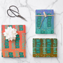 Floco de neve vermelho, verde e preto Feliz Natal