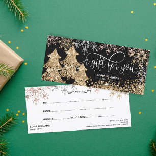 Flocos de neve de árvore de Natal moderno brilhant