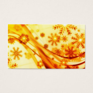 Flocos de neve de Natal ouro
