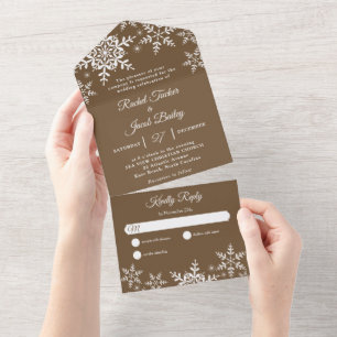 Flocos de Neve Elegantes Natal Inverno Casamento M