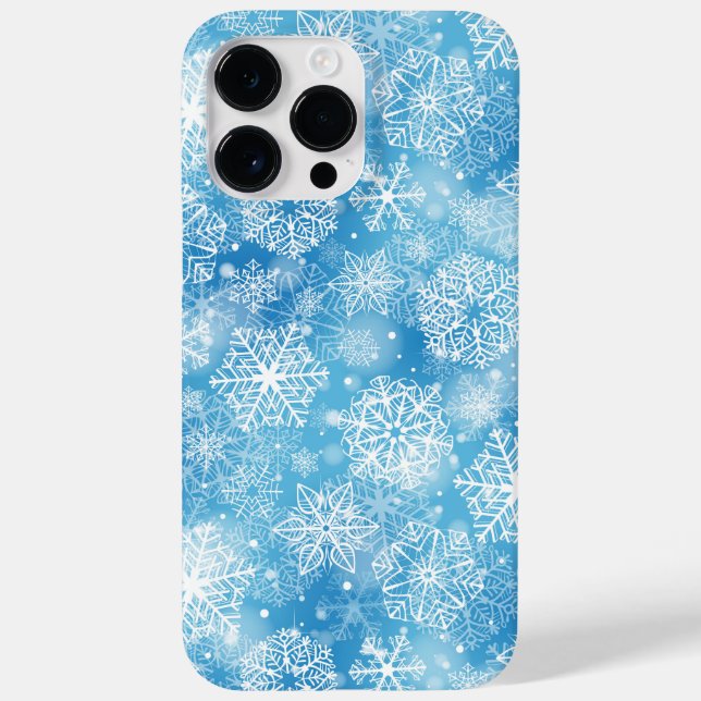 Flocos de neve em azul (Verso)