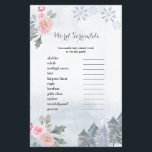 Flocos de neve florais de inverno do jogo Word Scr<br><div class="desc">Flocos de neve florais de inverno Jogo de queda de palavras</div>