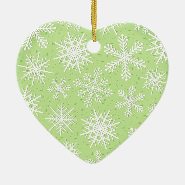 Flocos de neve, ornamento (Frente)