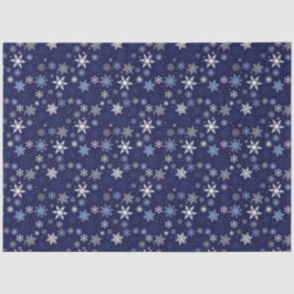 Flocos de neve Papel tecidular